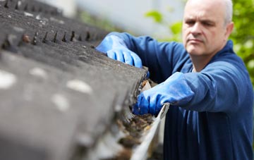 cleaning and inspecting Fugglestone St Peter roofs